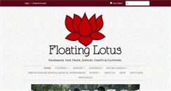 Desktop Screenshot of floatinglotus.net